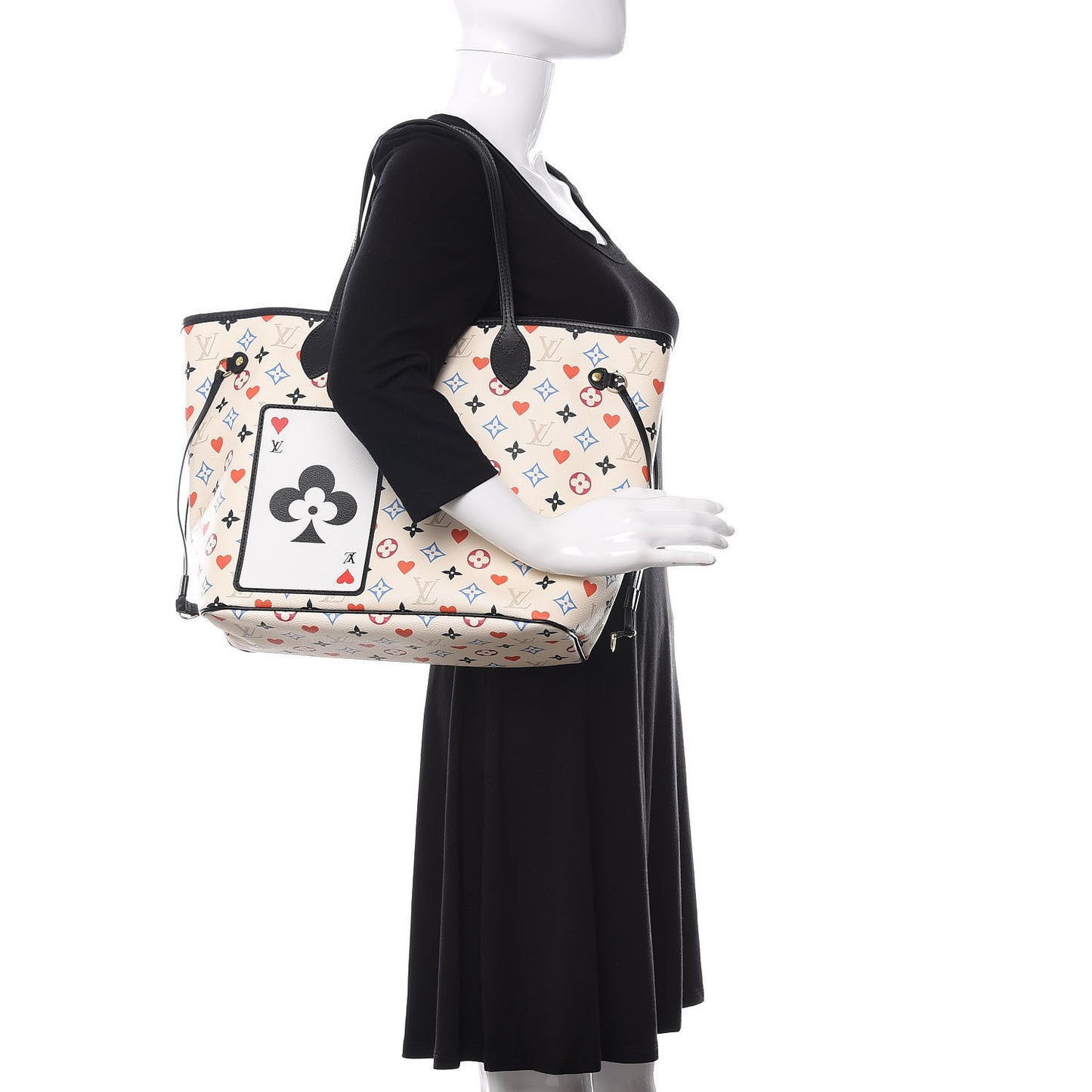 Game On Neverfull MM White