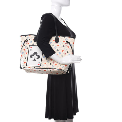 Louis Vuitton Game On Neverfull MM White 2 of 10