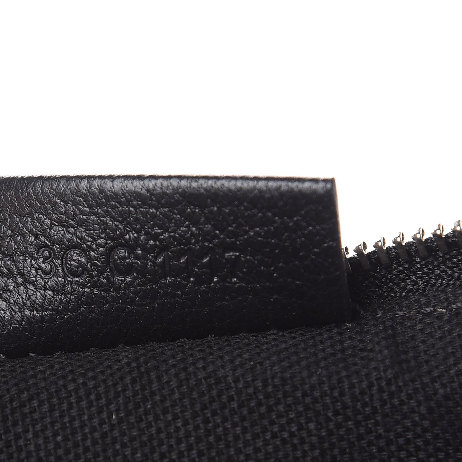 Givenchy Calfskin Duetto Pouch Black White 7 of 11