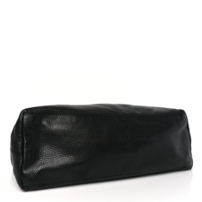 Gucci Pebbled Calfskin Large Soho Chain Shoulder Bag Black 4 of 14