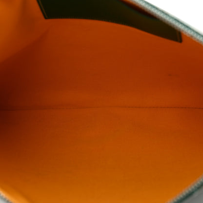 Goyard Goyardine Senat Pochette MM Green 5 of 9