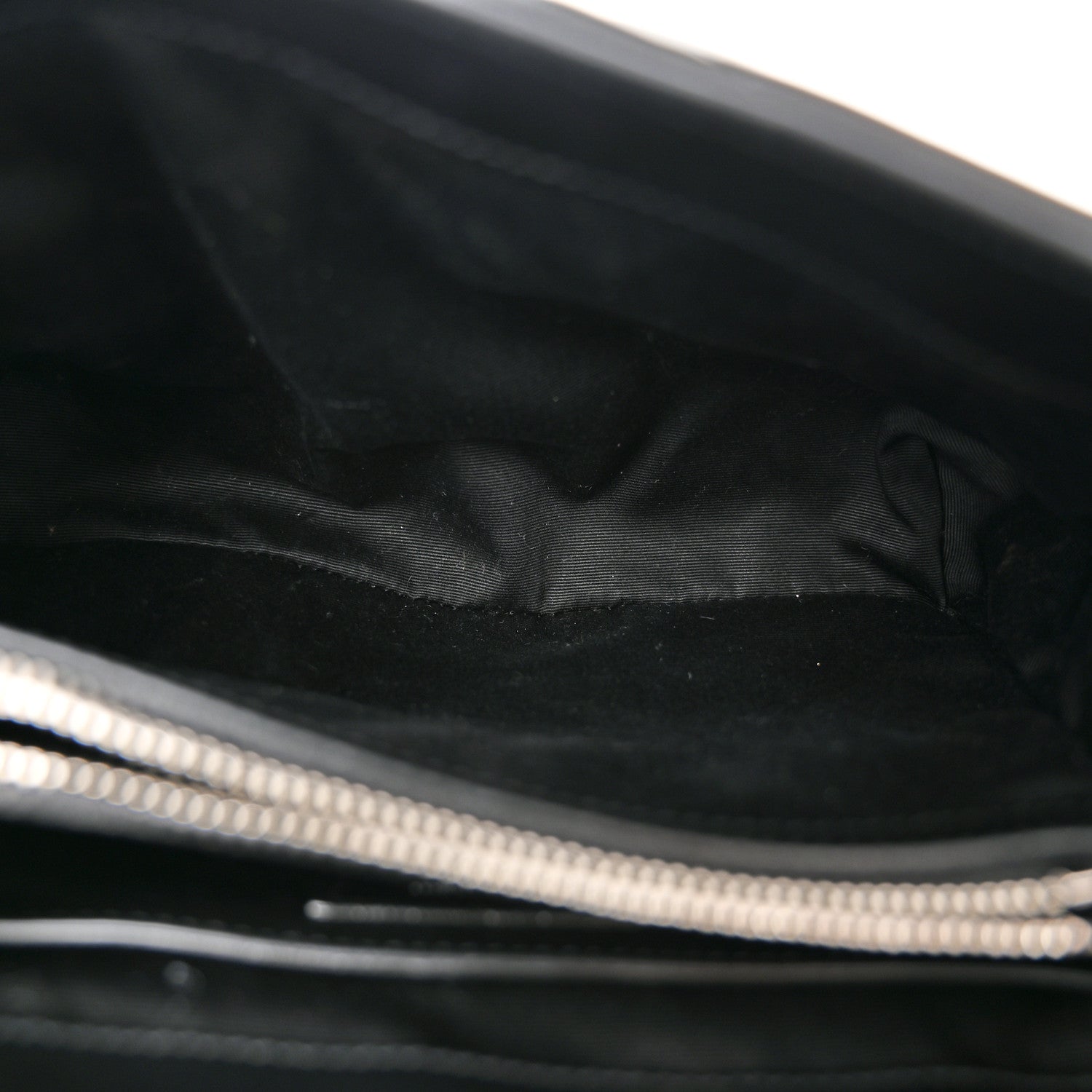 Saint Laurent Calfskin Y Quilted Monogram Small Loulou Chain Satchel Black 5 of 10