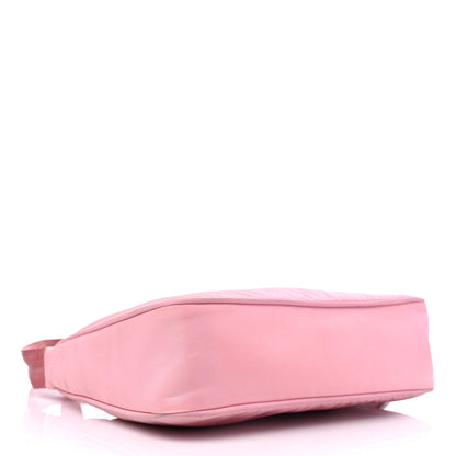 Prada Tessuto Nylon Saffiano Mini Re-Edition 2000 Bag Rosa 4 of 11