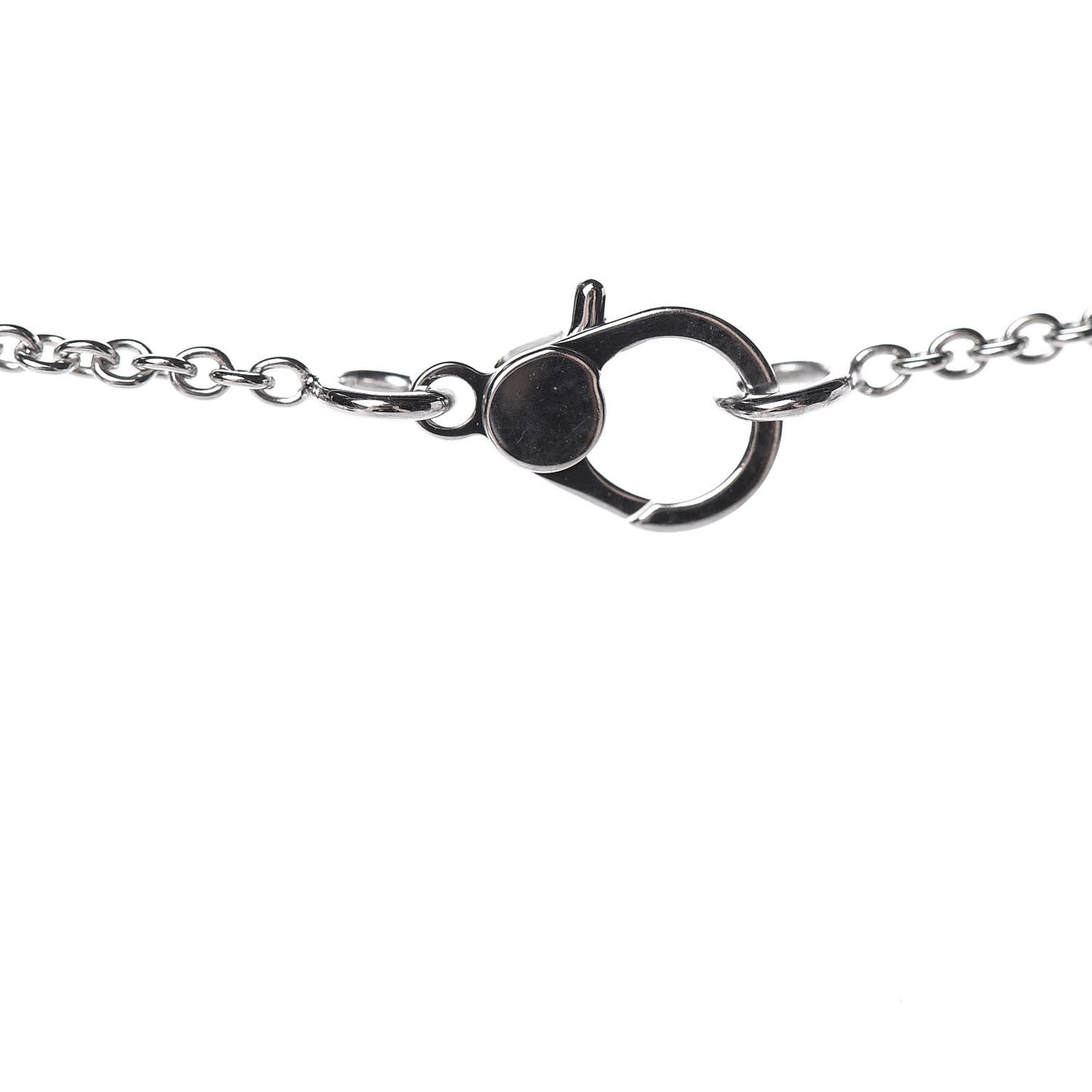 18K White Gold Diamond Finesse Pendant Necklace