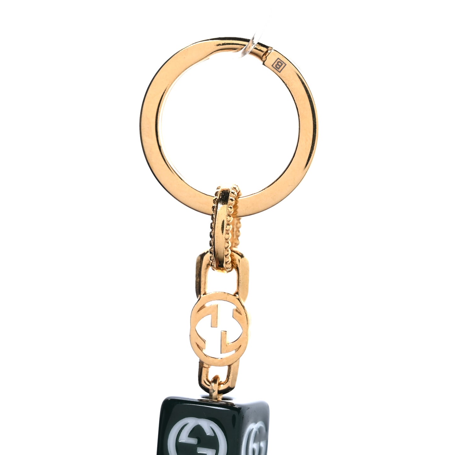 x Balenciaga The Hacker Symbol Key Chain Red White Green