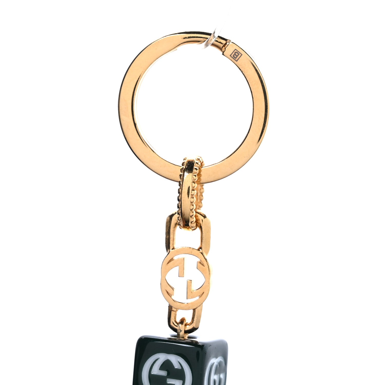 Gucci x Balenciaga The Hacker Symbol Key Chain Red White Green 3 of 3