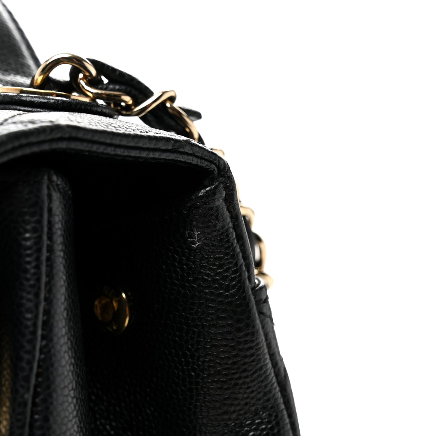 Caviar Quilted Medium Business Affinity Flap Black