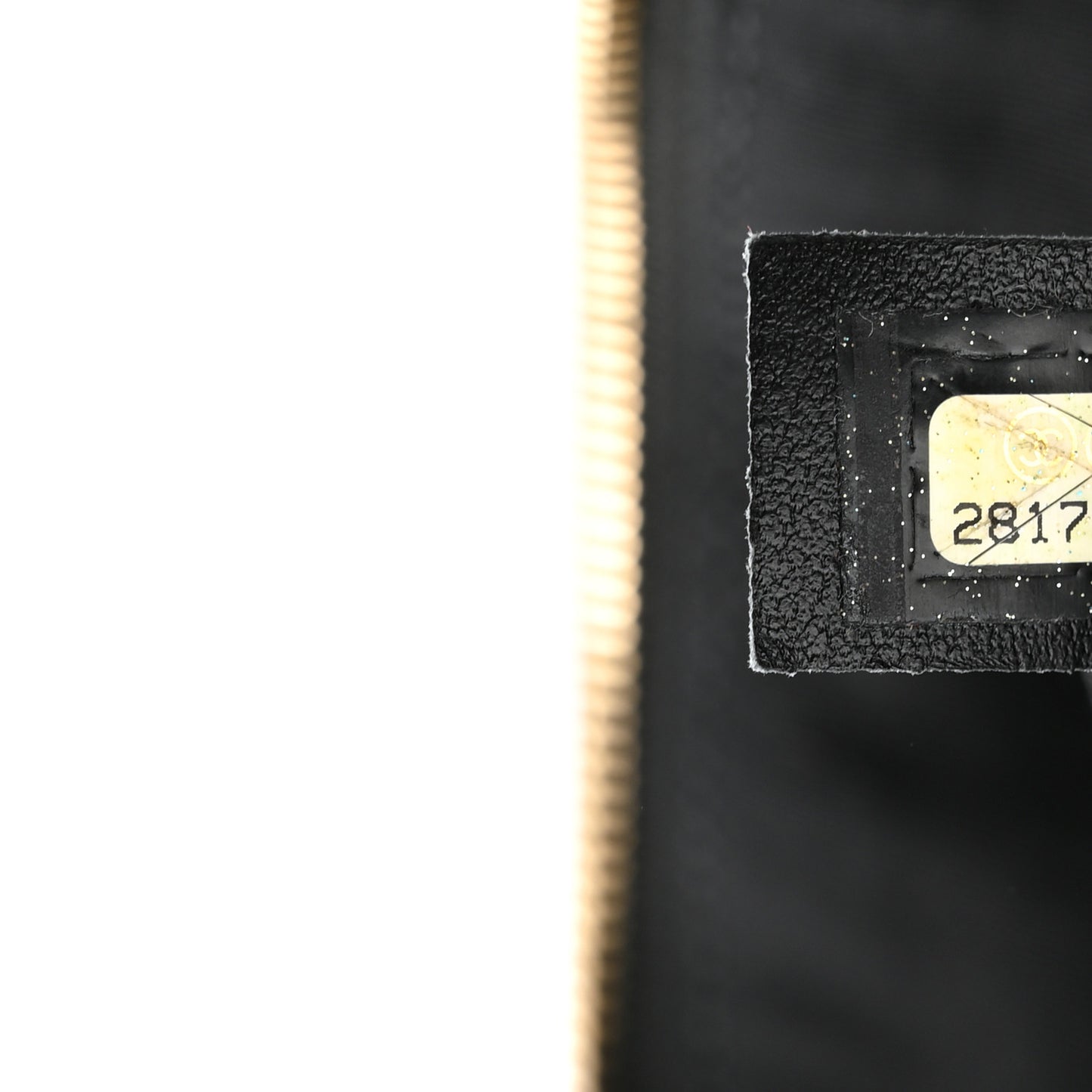 Calfskin Quilted Waist Bag Black