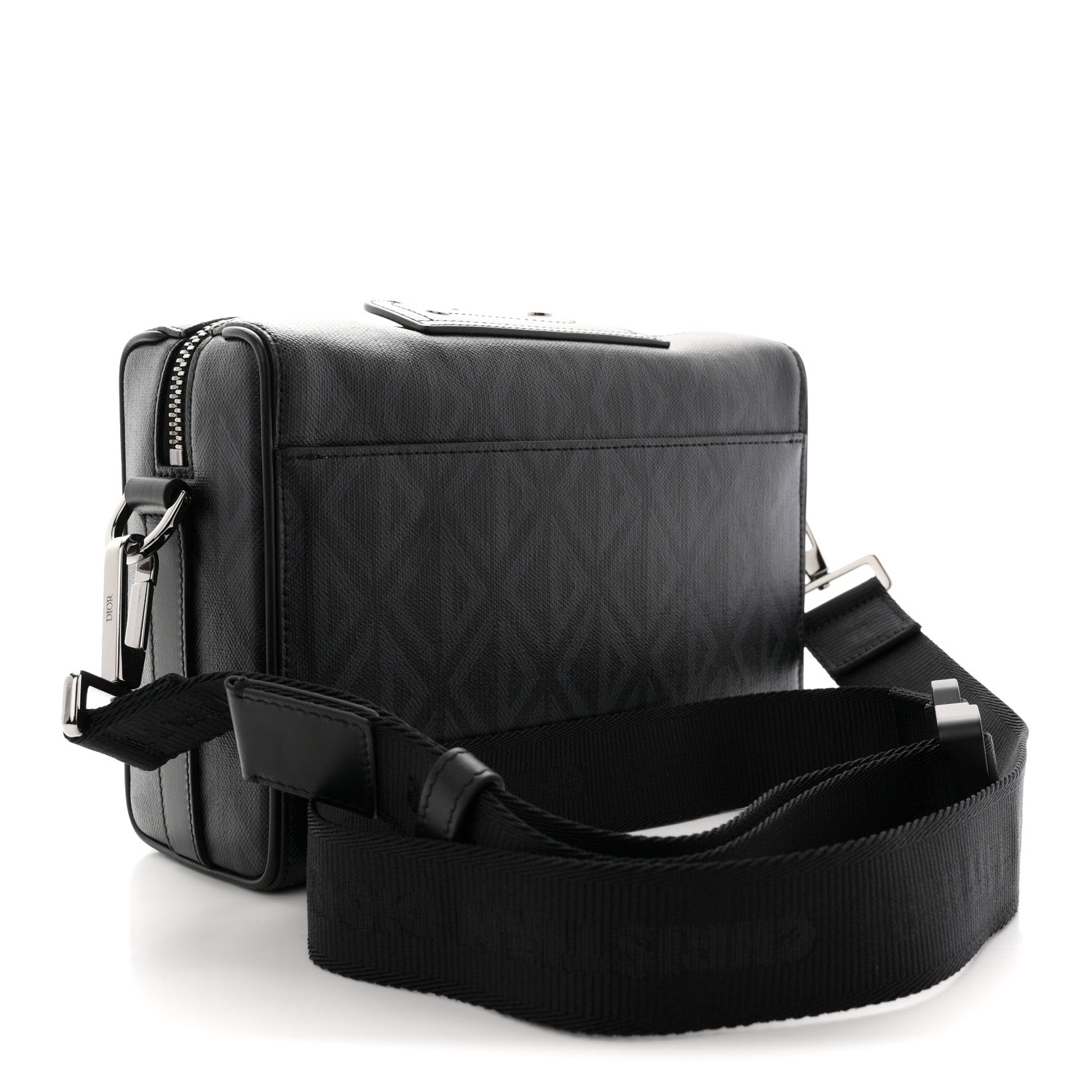 Christian Dior Canvas CD Diamond Lingot 22 Bag Black 3 of 9