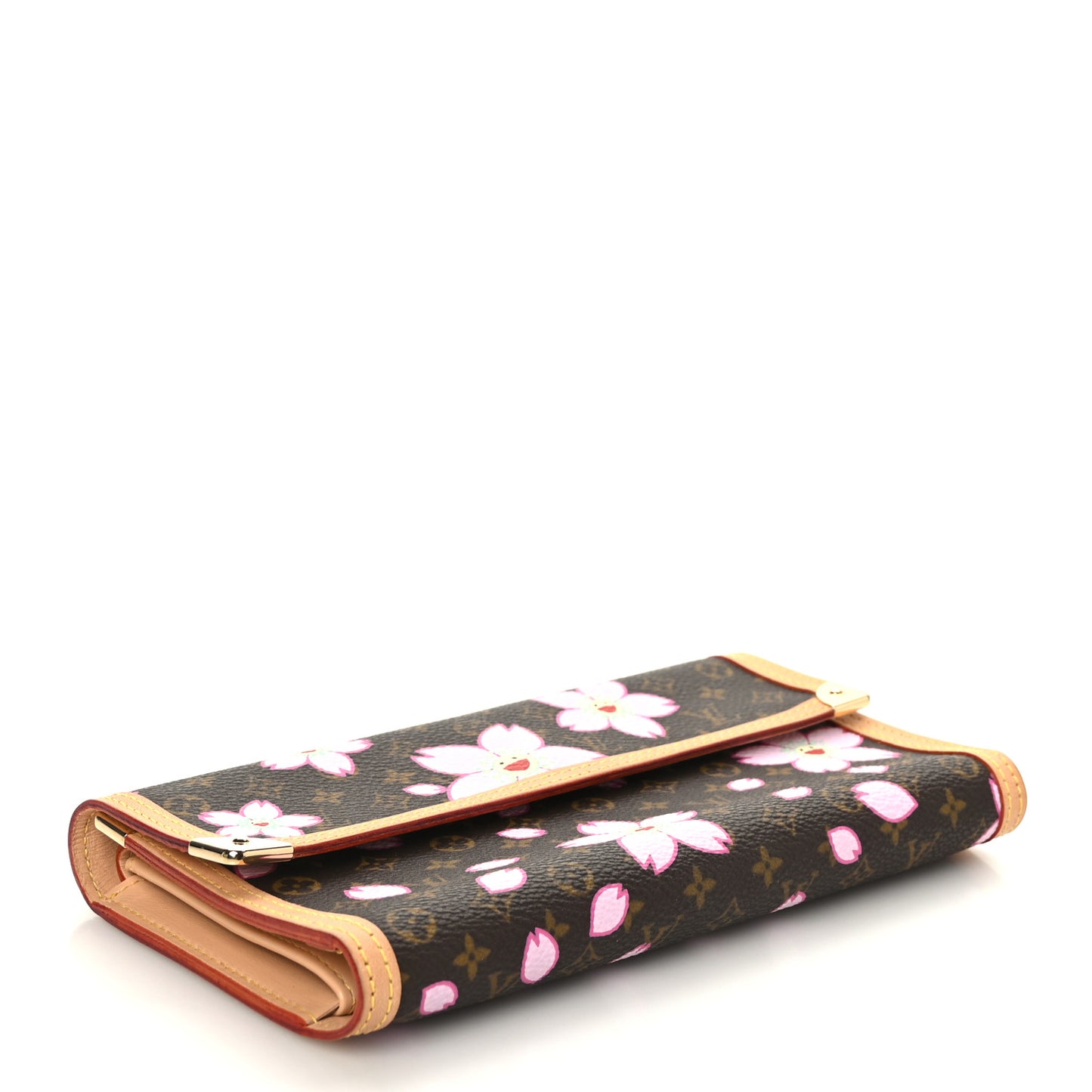Monogram Cherry Blossom Porte Tresor International Wallet Brown