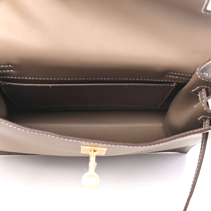 Hermes Swift Kelly Danse II Belt Bag Etoupe 5 of 8