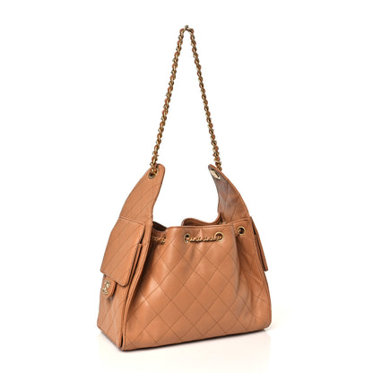 Chanel Caviar Quilted Small Chanel 25 Handbag Brown 3 of 10