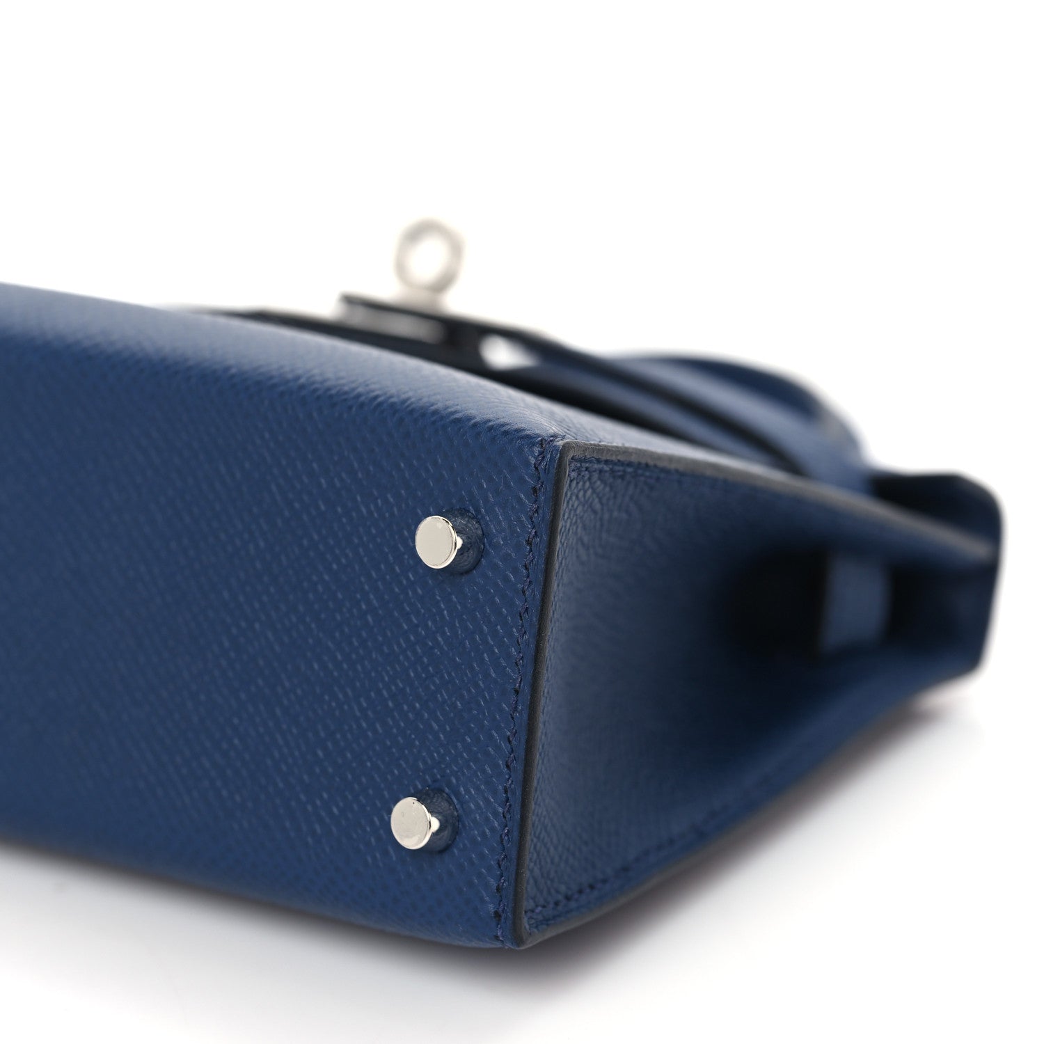 Hermes Epsom Mini Kelly Sellier 20 Bleu Navy 9 of 9