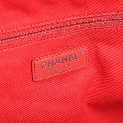 Chanel Canvas Small Double Face Shopping Tote Red 9 of 10