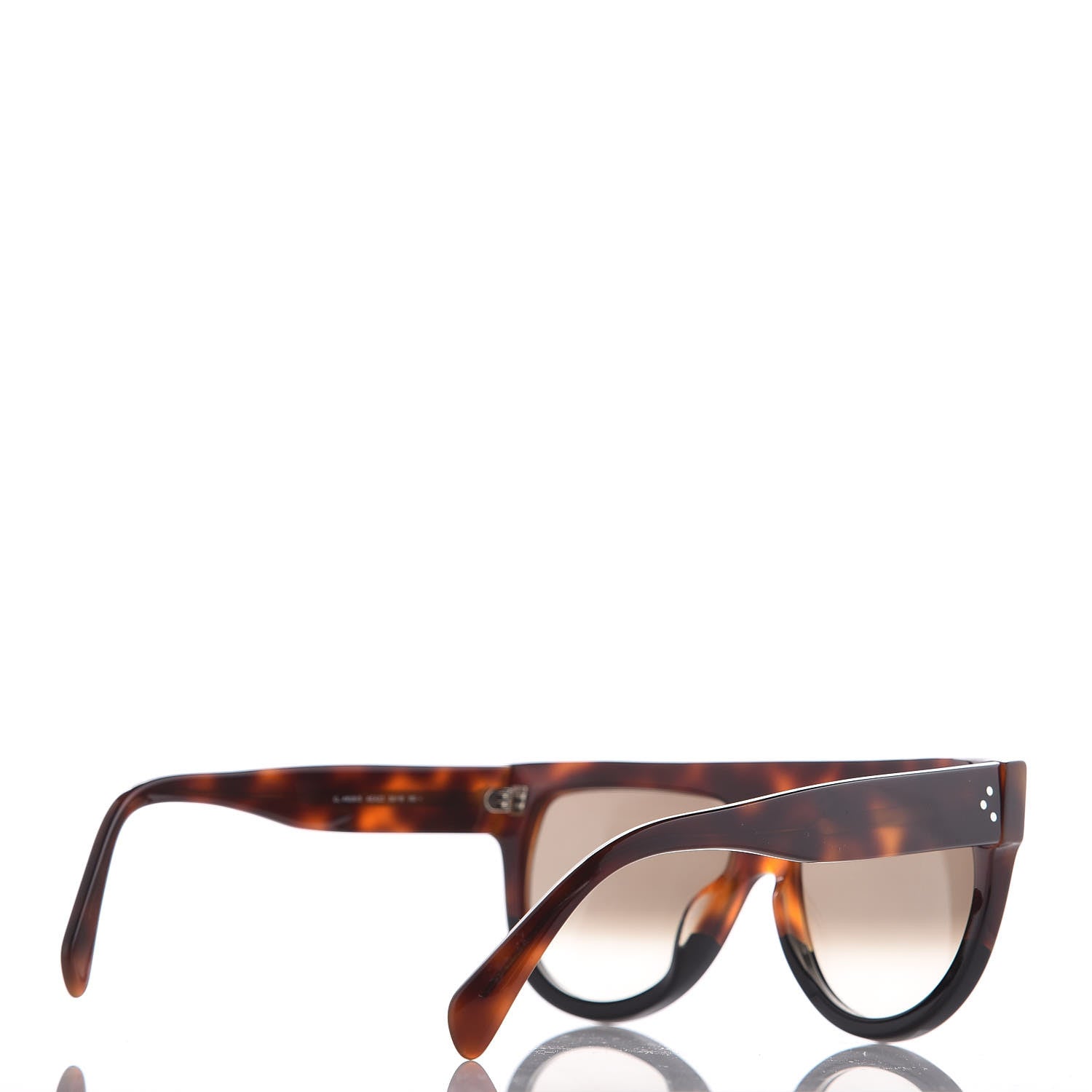 Celine Shadow Sunglasses CL 41026/S Havana 3 of 6