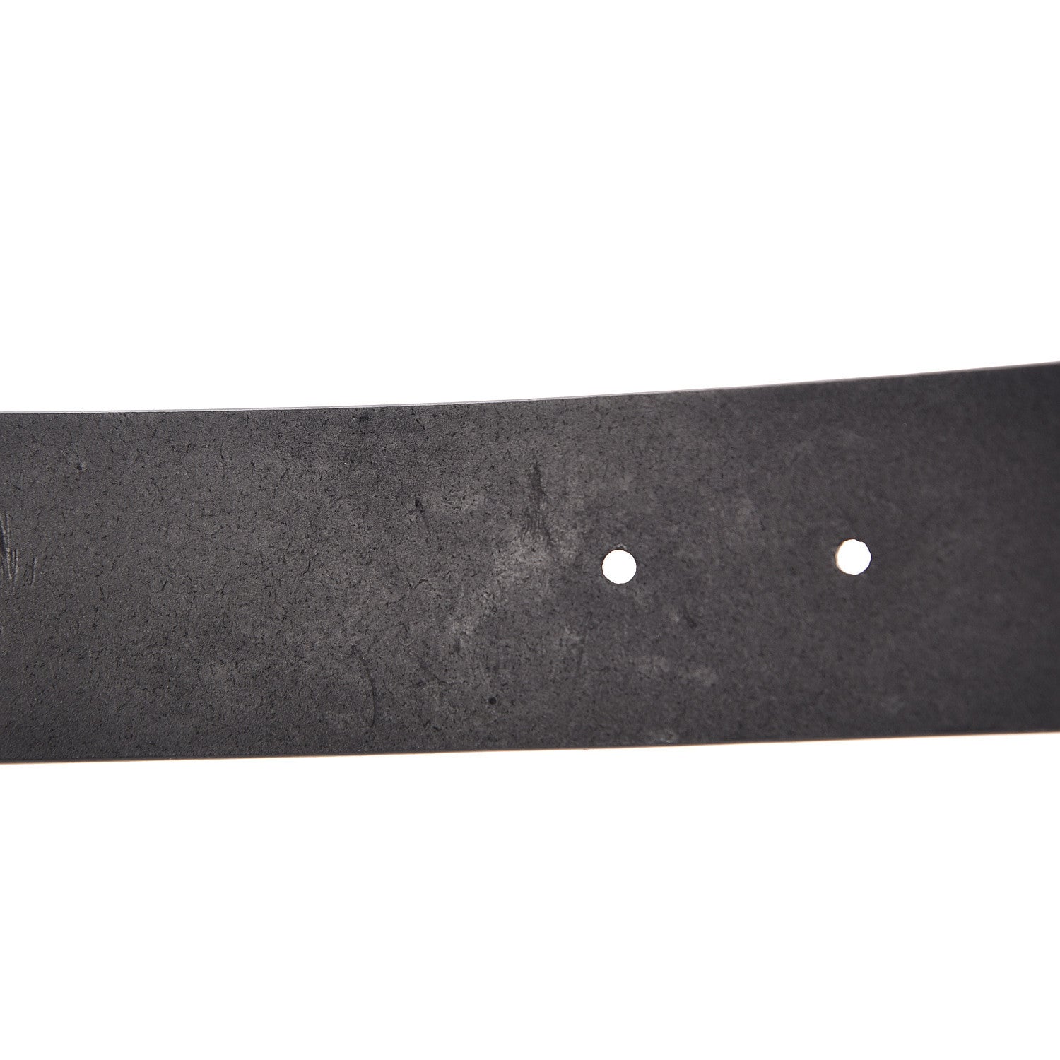 Gucci Selleria Calfskin Monochrome Interlocking G 37mm Belt 75 30 Black 7 of 8
