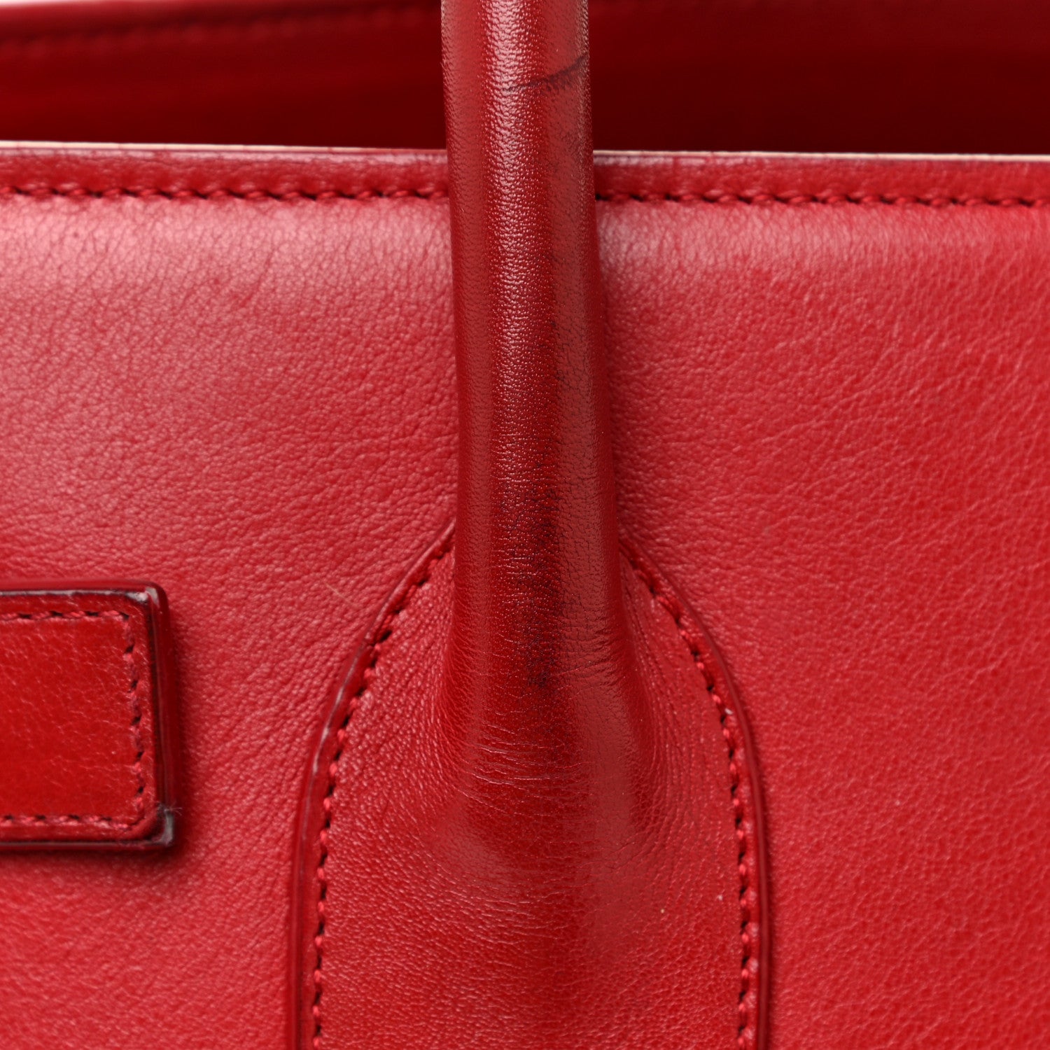 Saint Laurent Calfskin Small Sac De Jour Rouge Orient 18 of 26