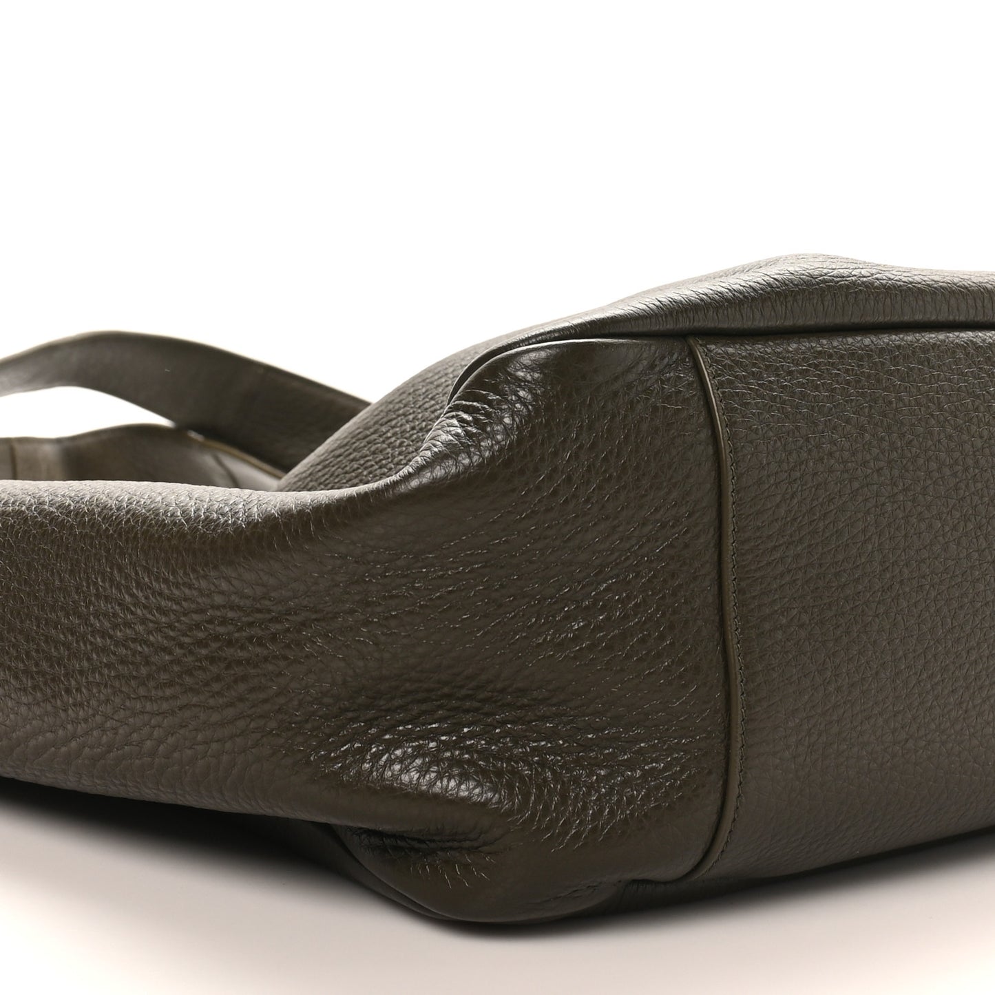Grained Deerskin Bea Tote Musk
