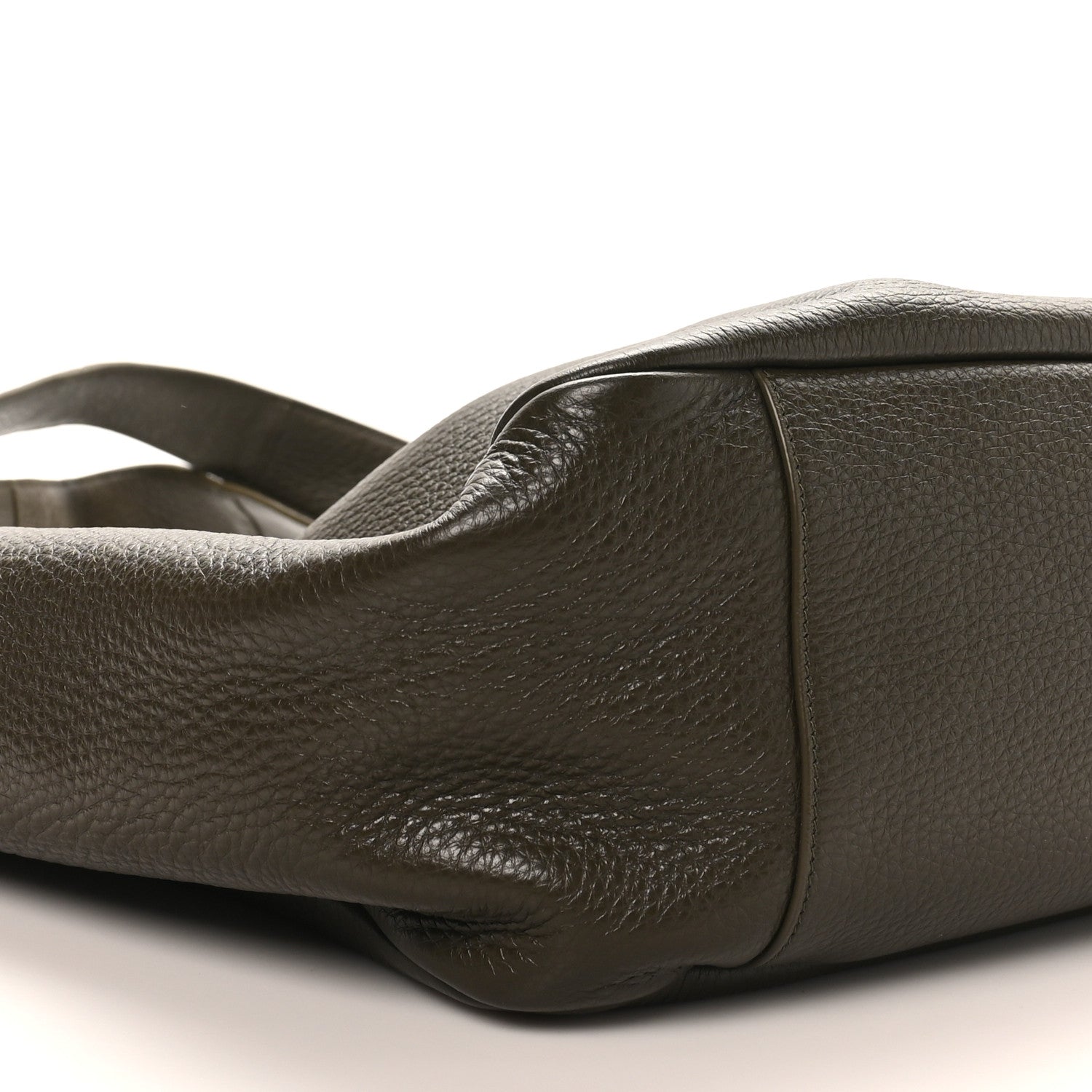 Saint Laurent Grained Deerskin Bea Tote Musk 8 of 9
