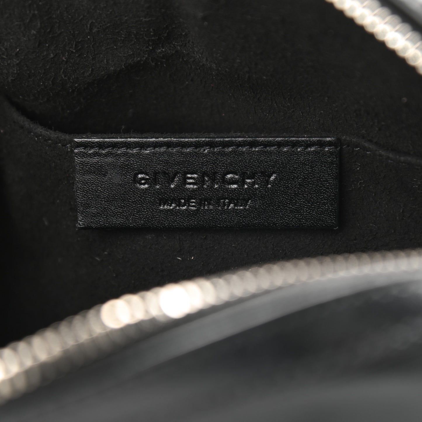 Calfskin Star Micro Lucrezia Black Silver