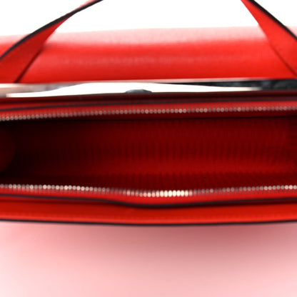 Fendi Vitello Elite Flamingo Demi Jour Shoulder Bag Papavero 5 of 11