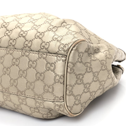 Gucci Guccissima Medium Sukey Tote Champagne 10 of 13
