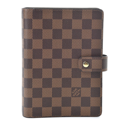 Louis Vuitton Damier Ebene Medium Ring Agenda Cover 1 of 7
