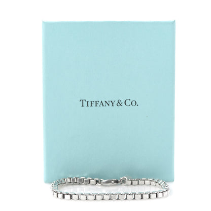 Tiffany Sterling Silver 4mm Venetian Link Bracelet 7 of 7