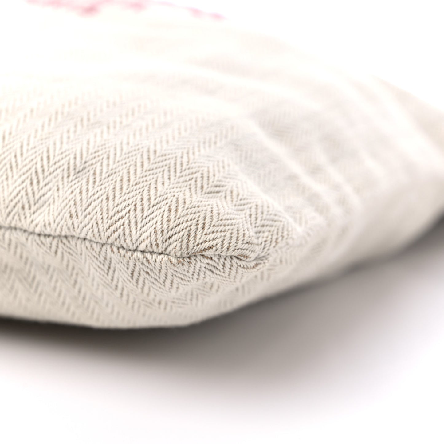 Canvas Epsom Aline Grooming Bag Red