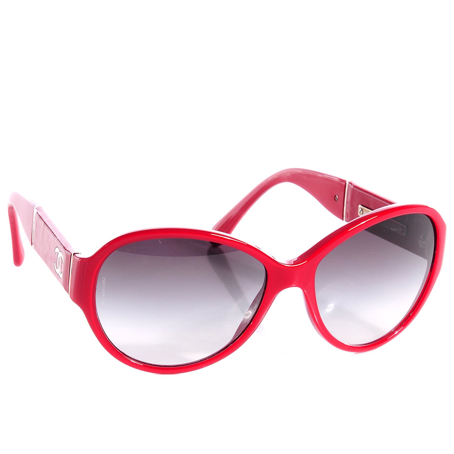 CC Logo Sunglasses Red 5229Q