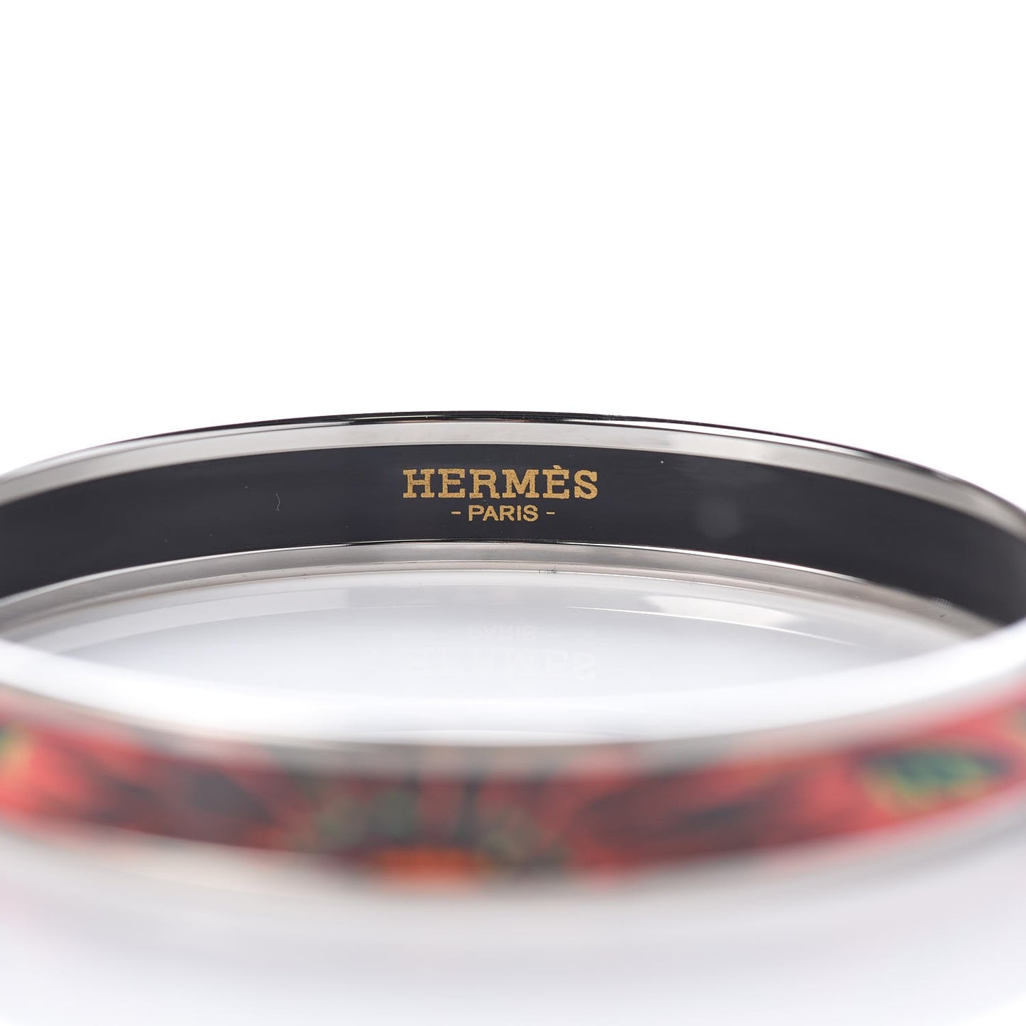 Enamel Printed Brazil Narrow Bracelet 65