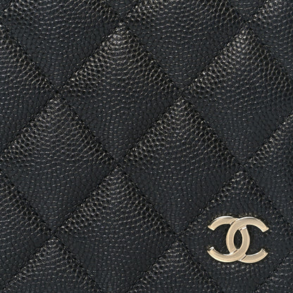 Chanel Caviar Quilted Passport Holder Black 6 of 9