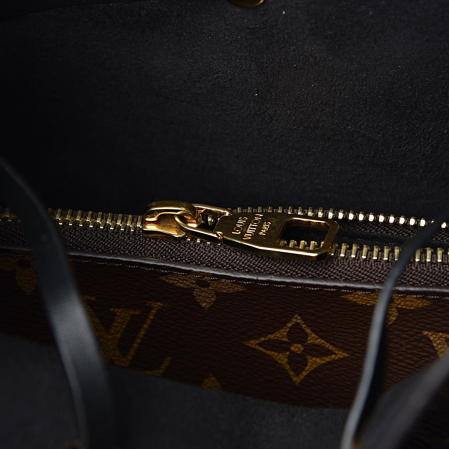 Louis Vuitton Monogram Neonoe MM Black 9 of 10