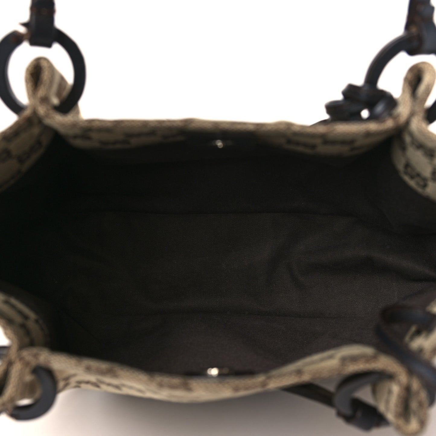 Monogram Small Tote Dark Brown