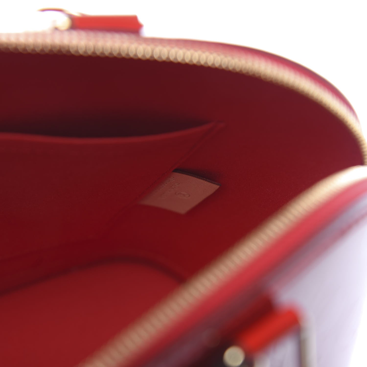 Louis Vuitton Vernis Alma PM Cherry 7 of 10