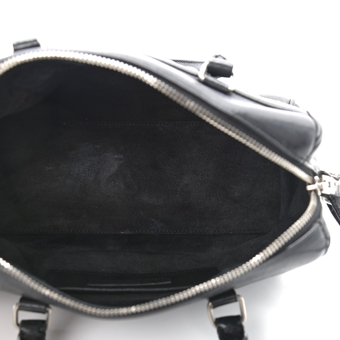 Calfskin Star Studded Classic Baby Duffle Black