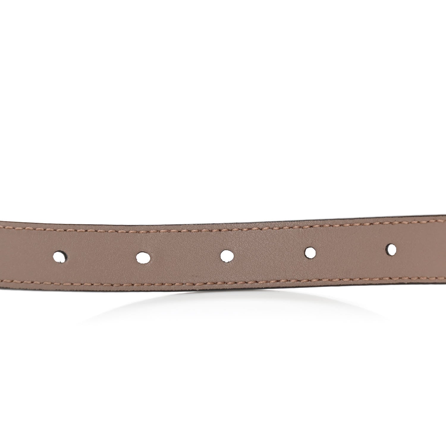 Gucci Calfskin Double G 20mm Belt 75 30 Porcelain Rose 6 of 7