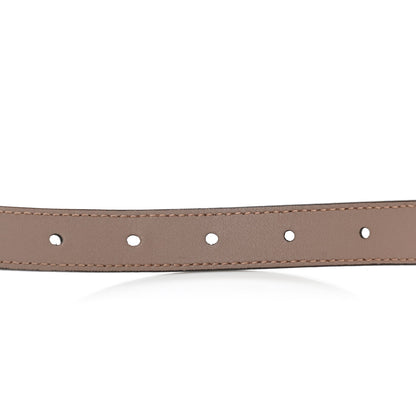 Gucci Calfskin Double G 20mm Belt 75 30 Porcelain Rose 6 of 7