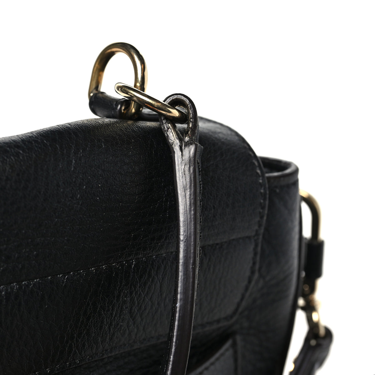 Chloe Calfskin Small Faye Day Shoulder Bag Black 11 of 11