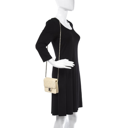 Chanel Lambskin Quilted Mini Crossing Times White 2 of 12