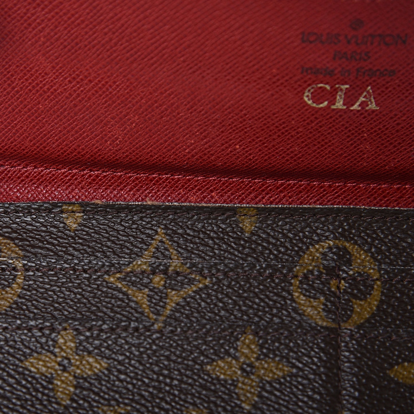 Monogram Josephine Wallet Fuchsia