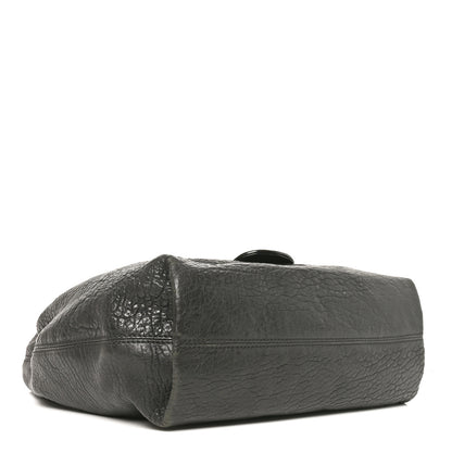Fendi Nappa Patent B Buckle Hobo Black 4 of 11