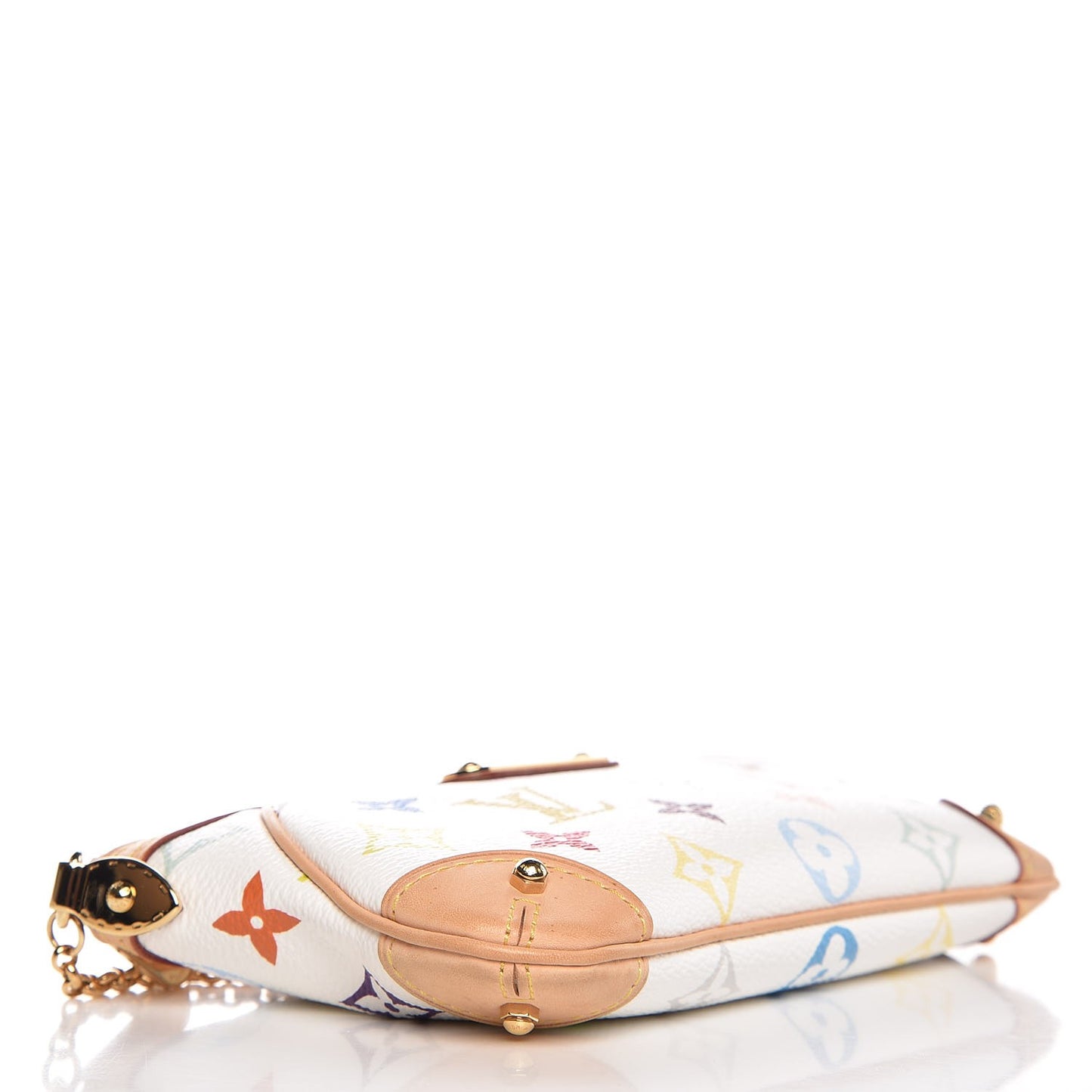 Monogram Multicolor Pochette Milla MM White