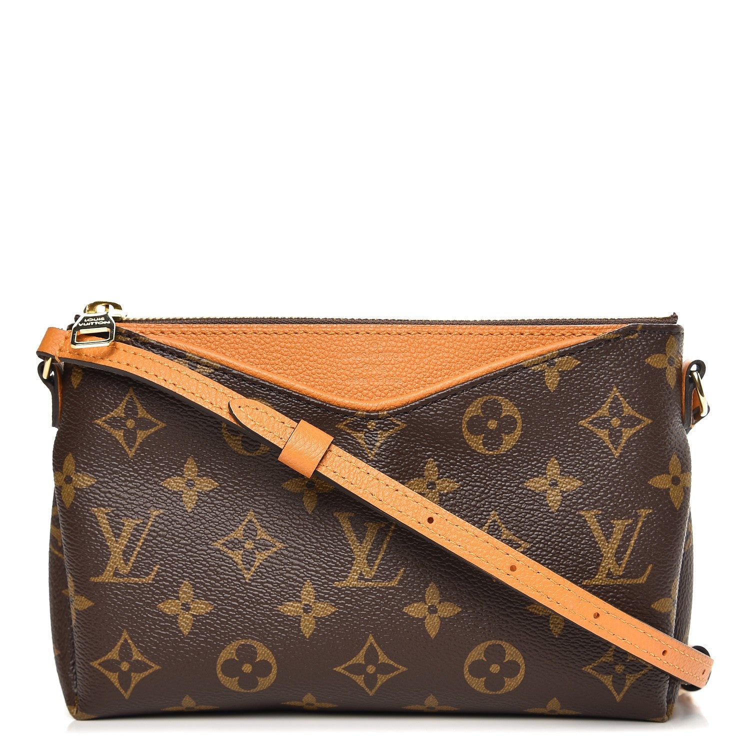 Louis Vuitton Monogram Pallas Crossbody Safran 1 of 7