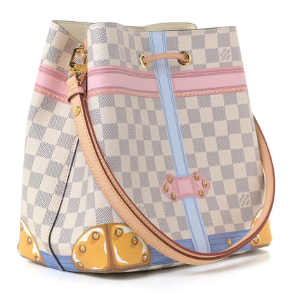 Louis Vuitton Damier Azur Summer Trunks Neonoe 2 of 6