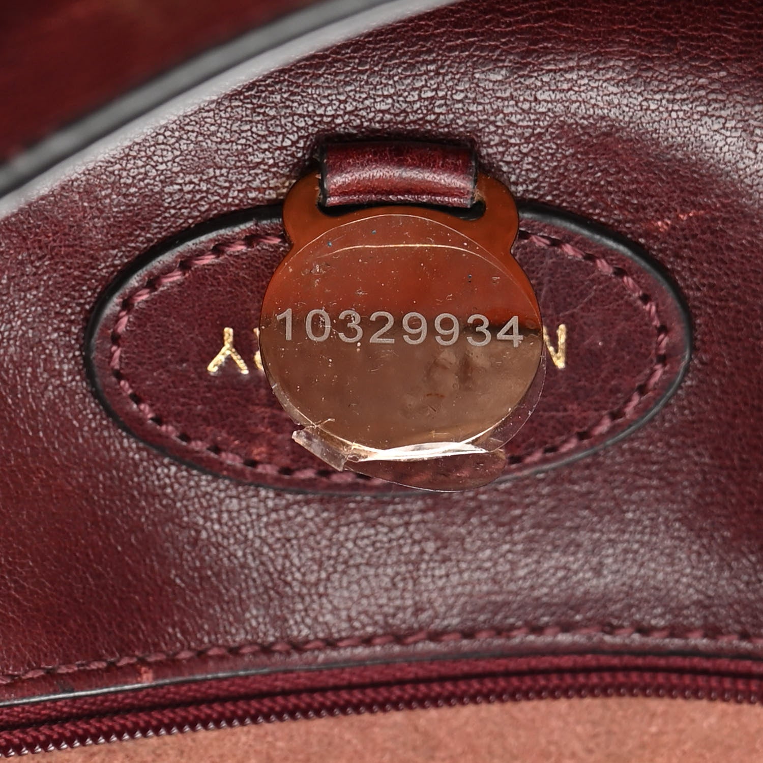 Mulberry Soft Grain Calfskin Small Bayswater Oxblood 6 of 24