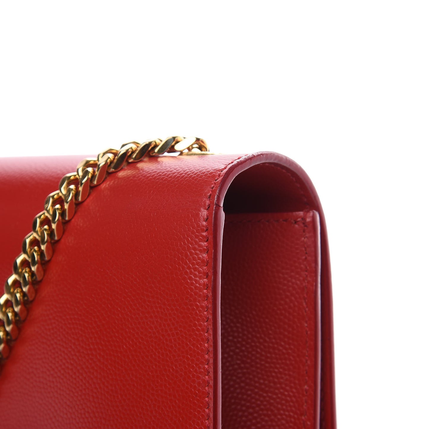 Grain De Poudre Small Monogram Kate Satchel Red