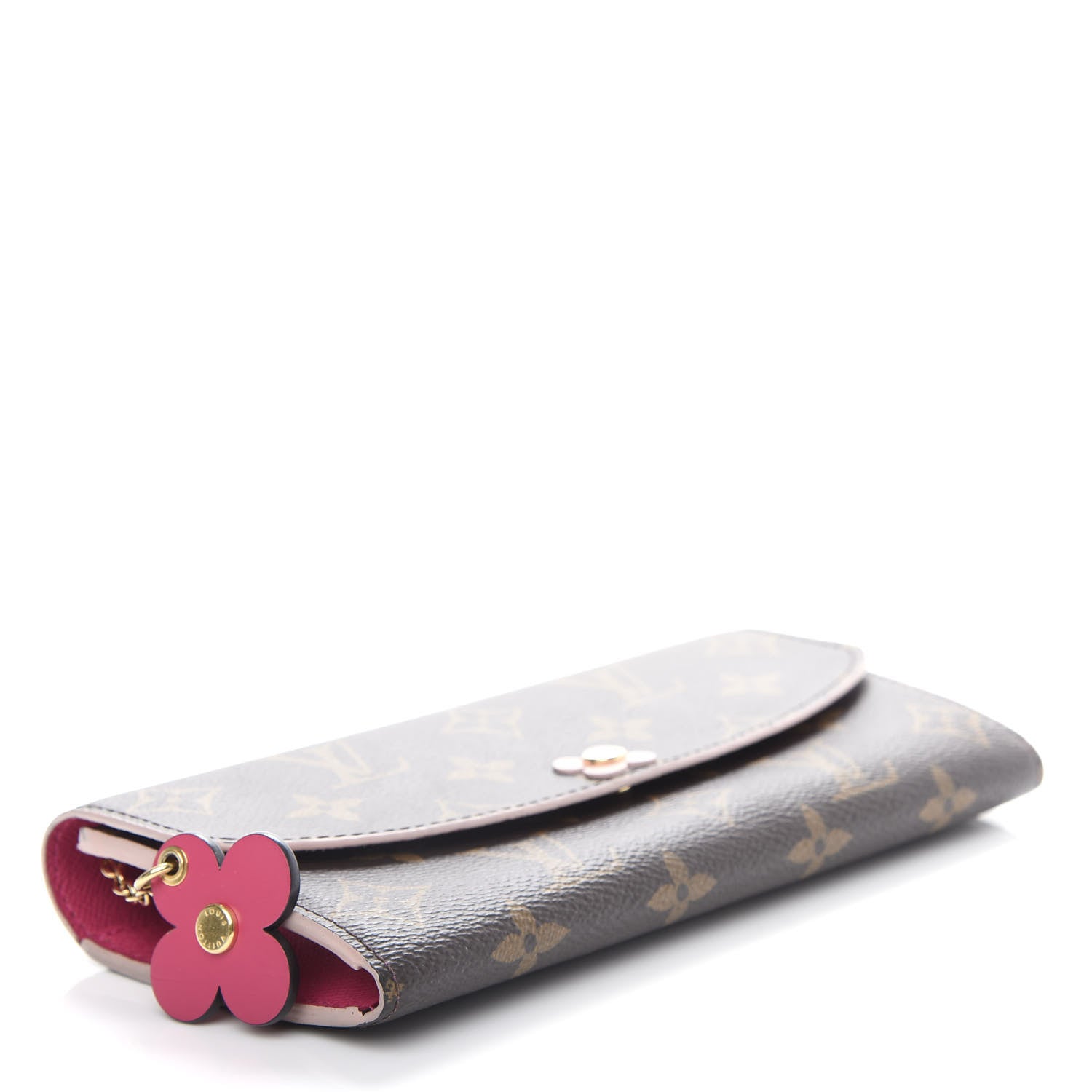 Louis Vuitton Monogram Bloom Flower Emilie Wallet 4 of 7