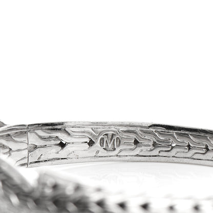 John Hardy Sterling Silver Diamond Leaf Bracelet 4 of 4