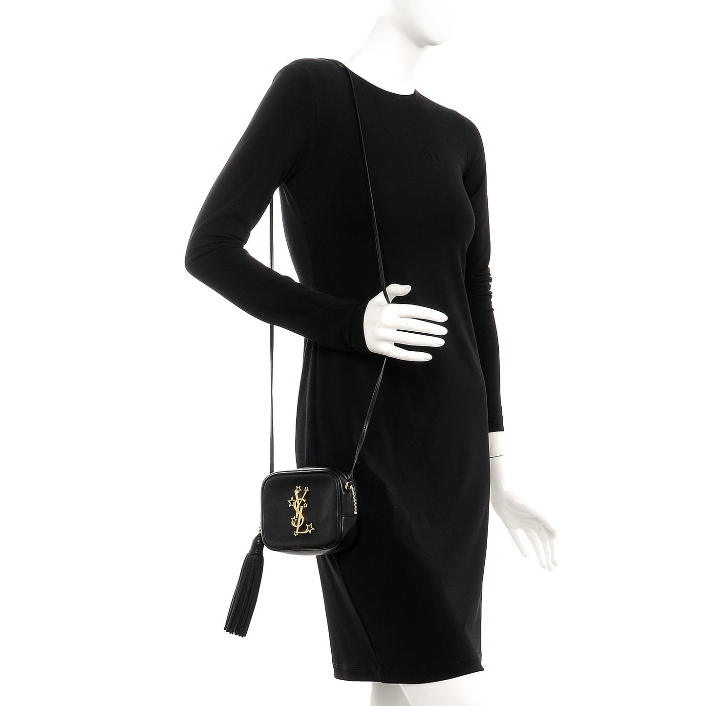 Nappa Star Monogram Blogger Bag Black